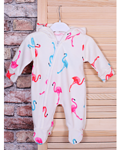 Baby Strampler mit Flamingo Muster 